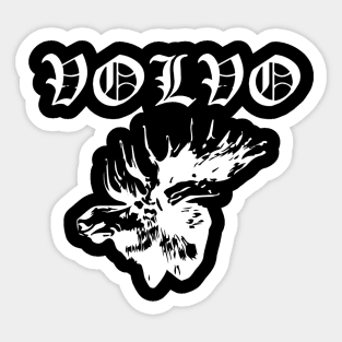 Volvo Metal Moose Sticker